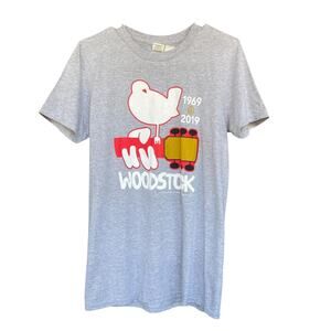Woodstock 50th Anniversary Shirt Mens Small 1969 2019 Concert Music Festival Tee